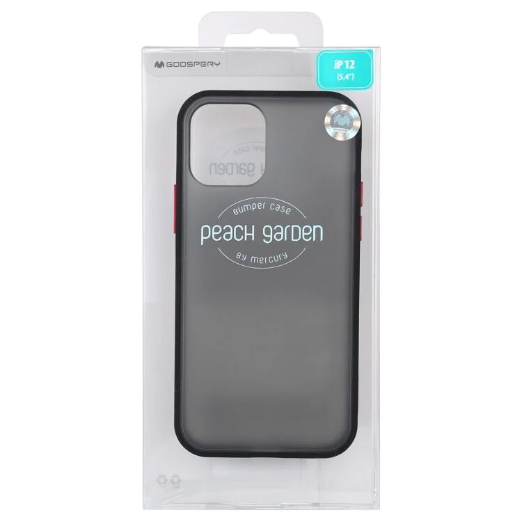 Goospery Bluemoon Diary for iPhone 12 mini - Black - Image 3