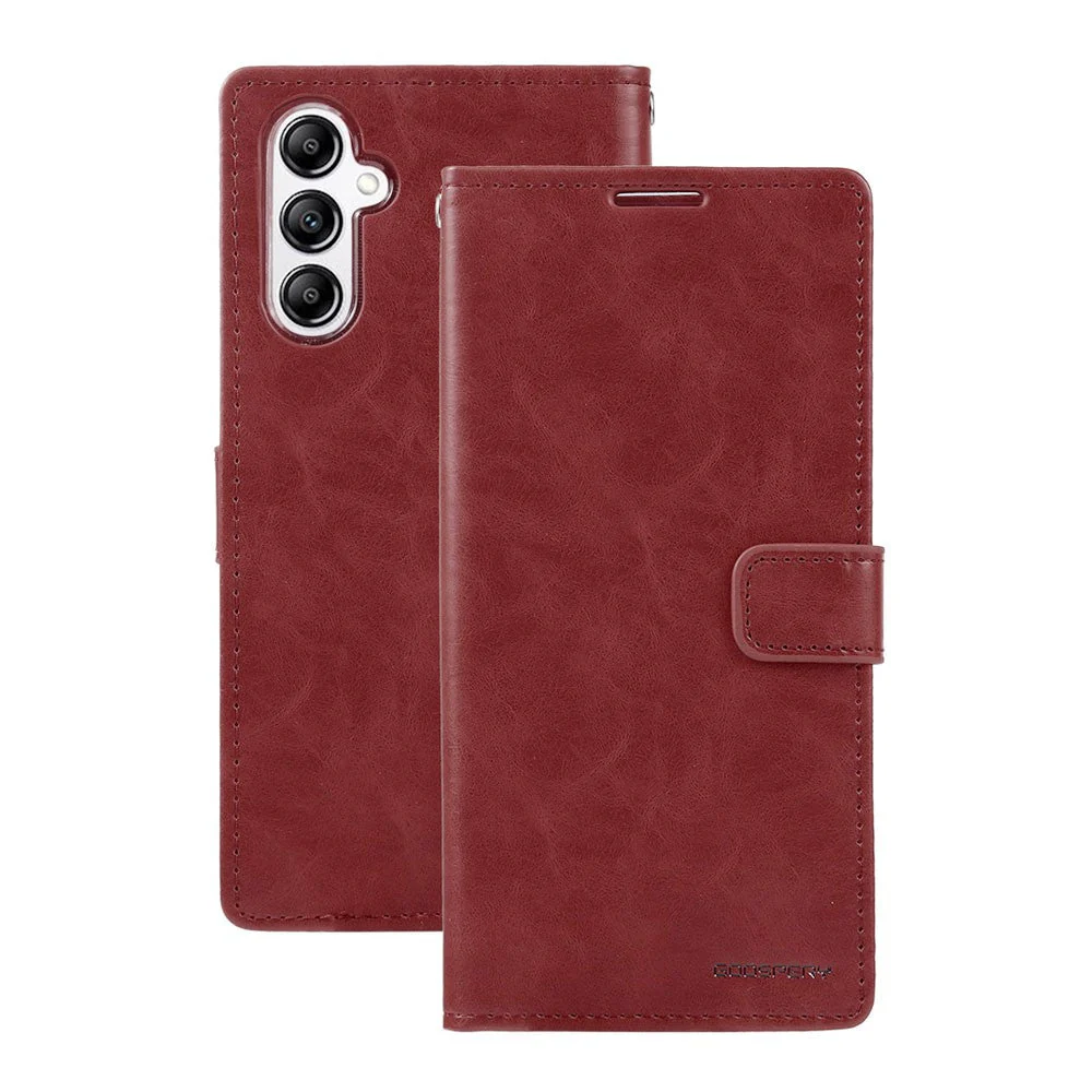 Goospery Bluemoon Diary for Samsung Galaxy A25 5G - Wine - Image 2