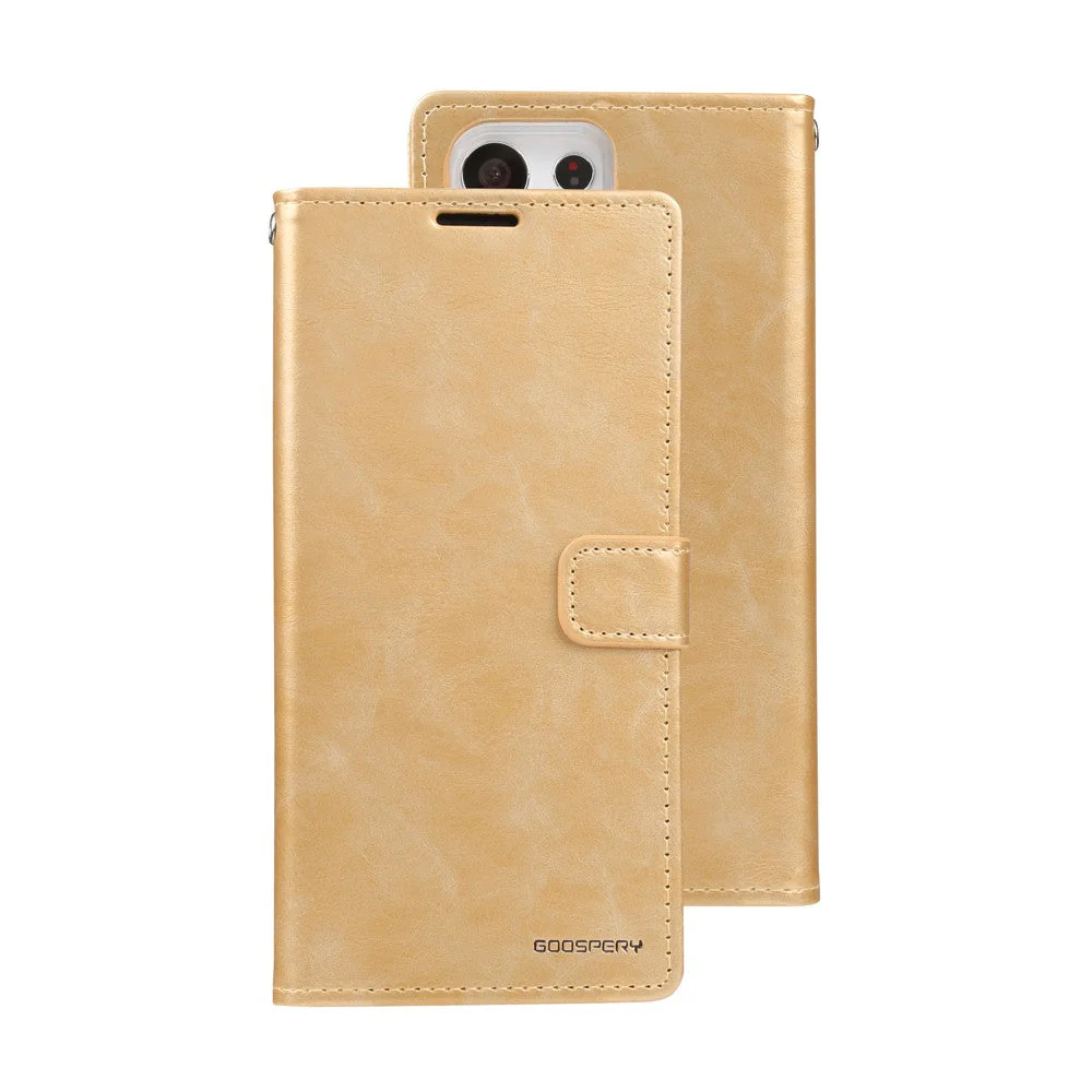 Goospery Bluemoon Diary for Samsung Galaxy S24 Ultra - Gold - Image 2