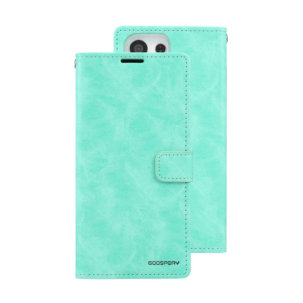 Goospery Bluemoon Diary for Samsung Galaxy S24 Ultra - Mint - Image 2