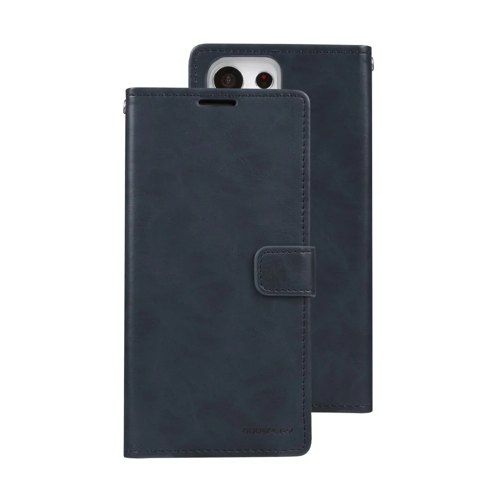 Goospery Bluemoon Diary for Samsung Galaxy S24 Ultra - Navy - Image 2