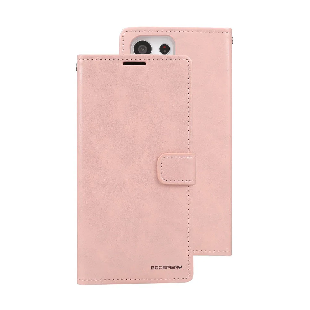Goospery Bluemoon Diary for Samsung Galaxy S24 Ultra - Rose Gold - Image 2