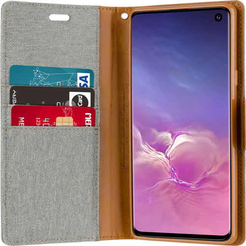 Goospery Canvas Diary For iPhone 12 mini - Red - Image 4