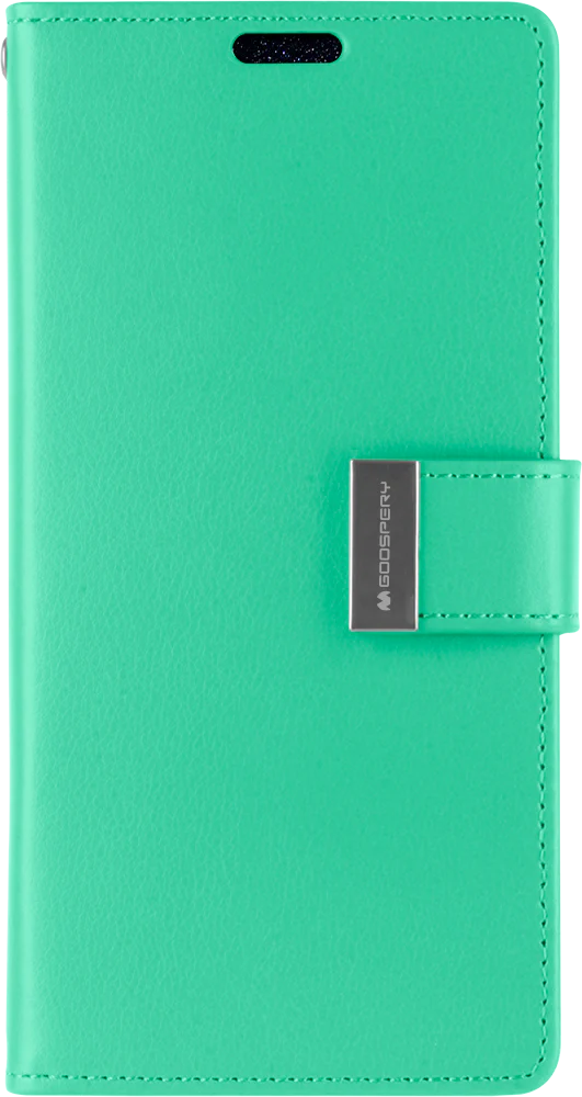 Goospery Rich Diary Case for Galaxy S21 Plus - mint - Image 5