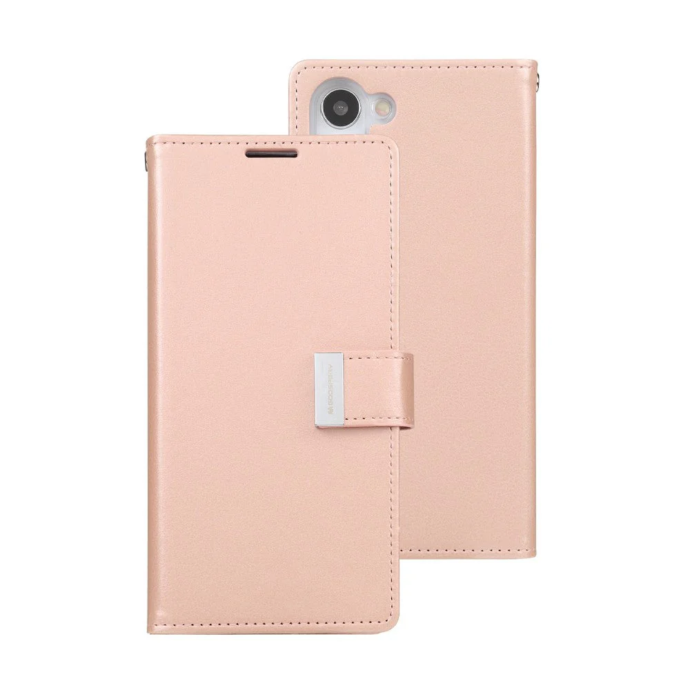 Goospery Rich Diary Case for Samsung Galaxy S23 Plus - Navy - Image 5