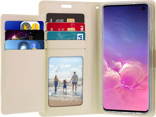 Goospery Rich Diary for Galaxy S23 Ultra - Hot Pink - Image 4