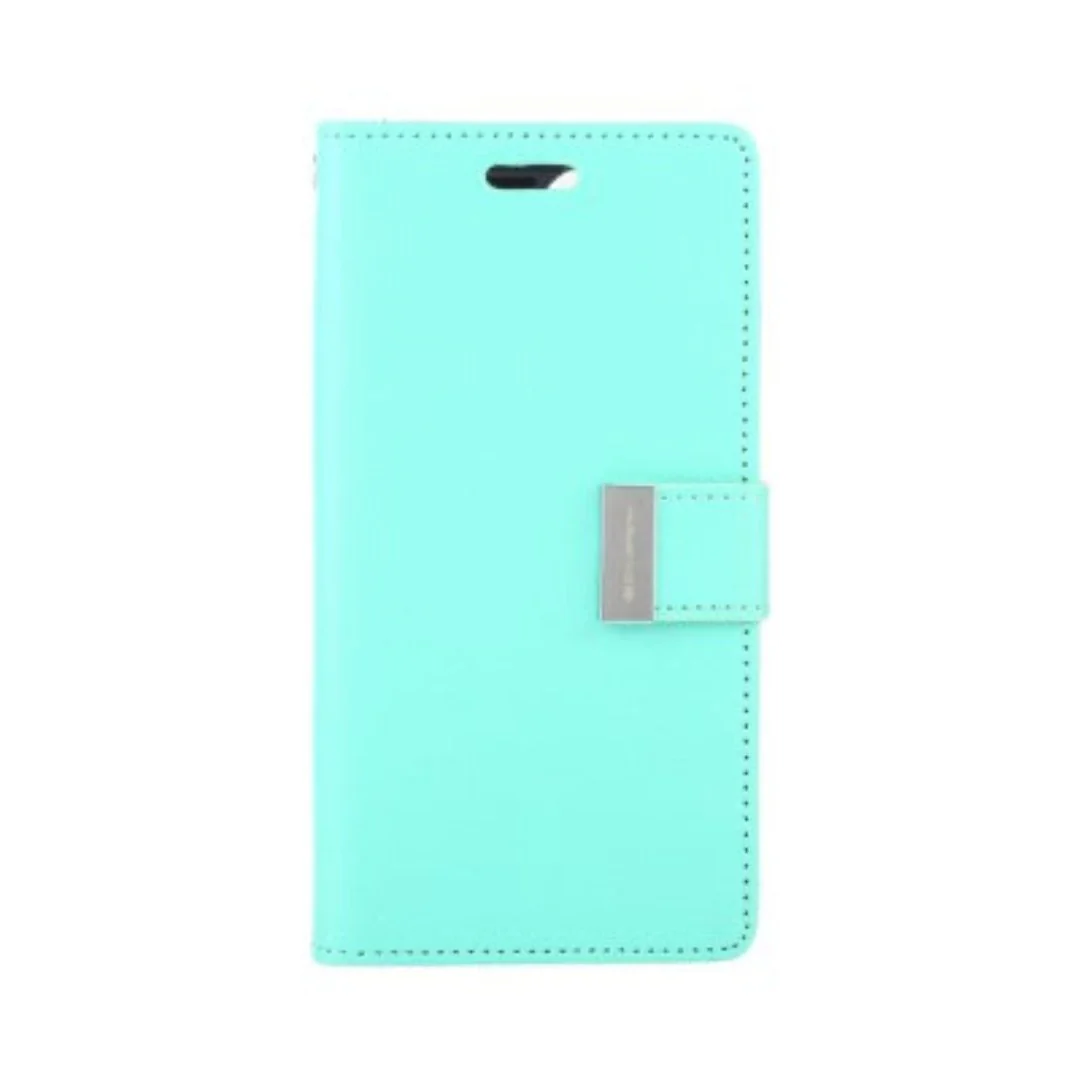 Goospery Rich Diary for iPhone 16 Plus - Mint - Image 5