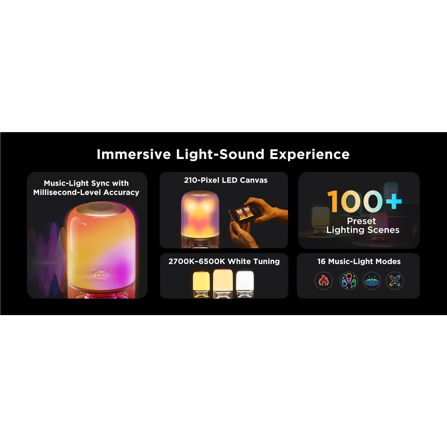 Govee Table Lamp 2 Pro x Sound by JBL - Image 4