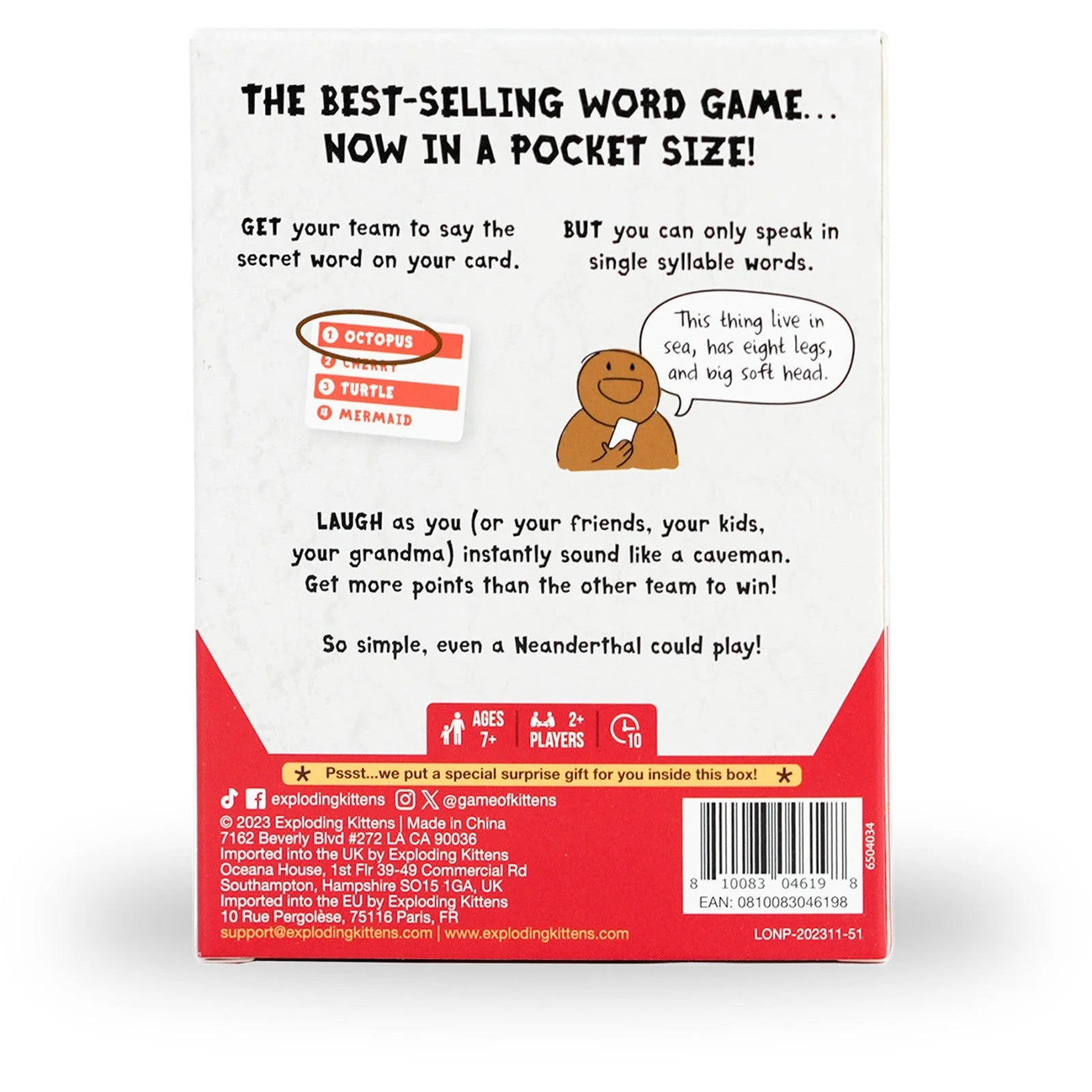 Grab & Game - Poetry For Neanderthals - Image 3