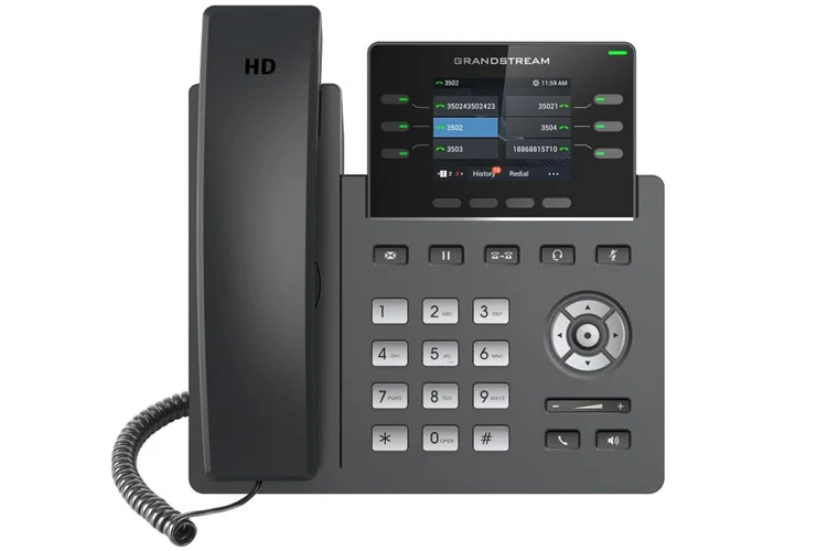 Grandstream GRP2613W 6 Lines, 6 SIP Accounts, PoE + GigE, WiFi - Image 2