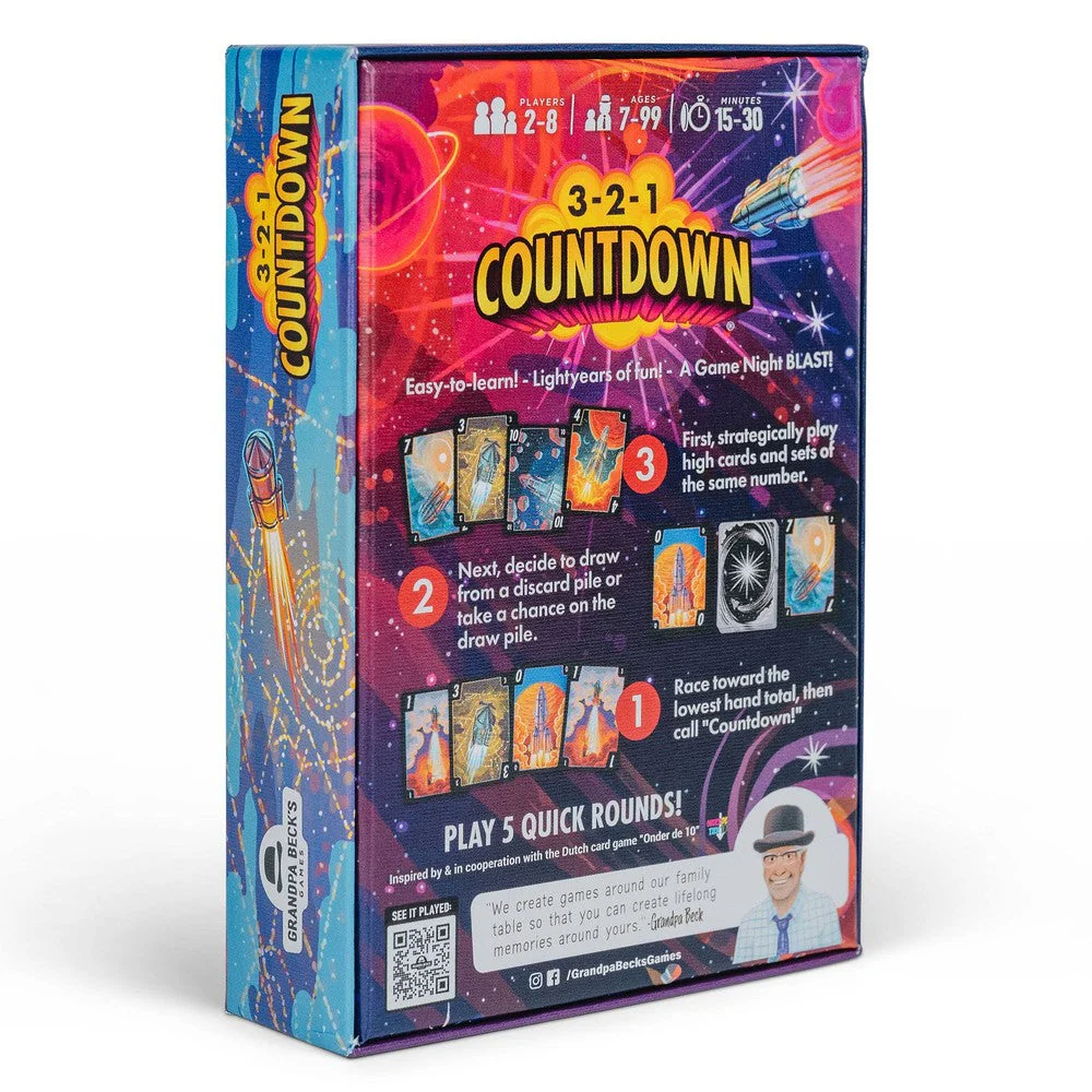 Granpda Beck'S Games 3-2-1 Countdown Board Game - Image 2