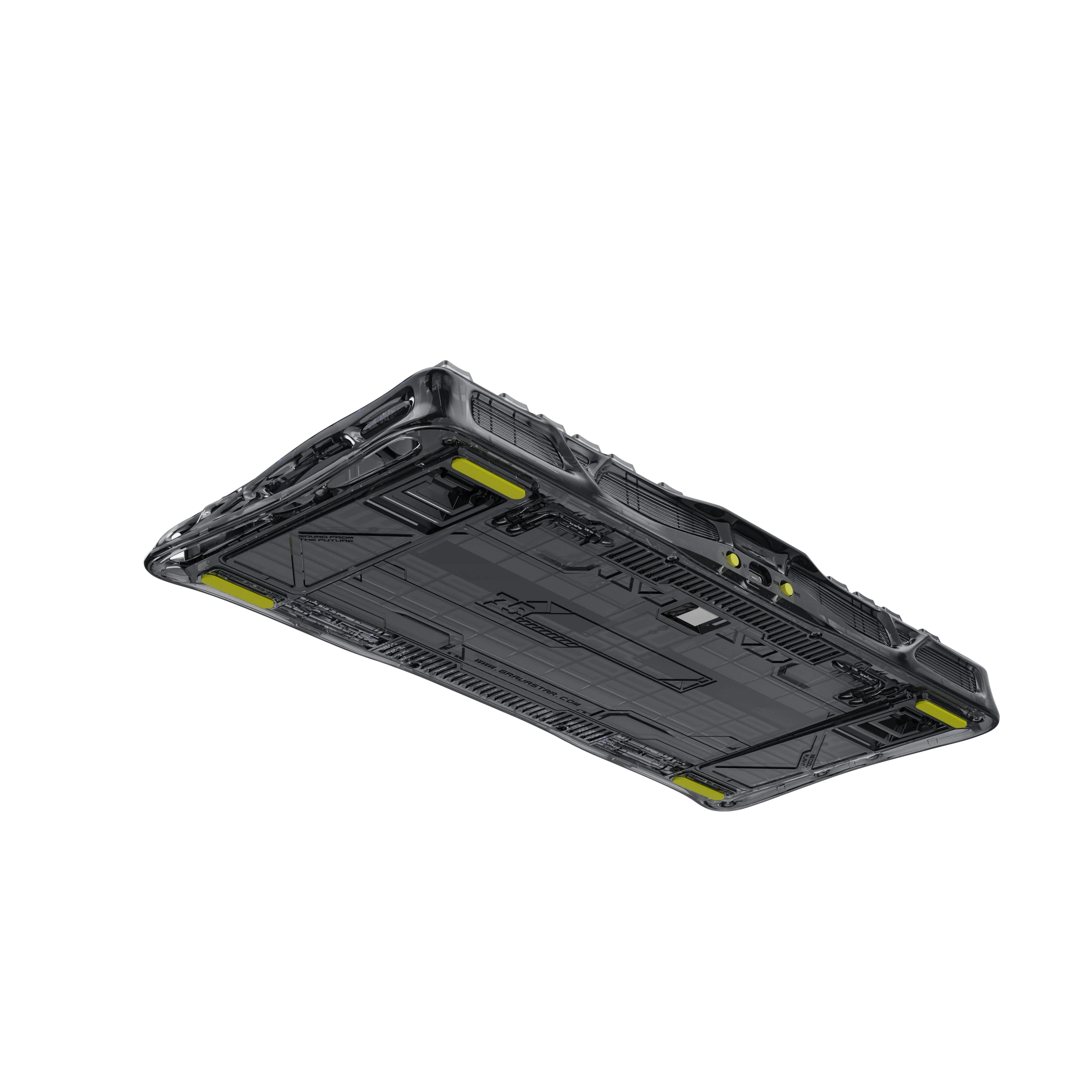 GravaStar Mercury K1 Lite Gaming Mechanical Keyboard (Transparent Black) - Image 5