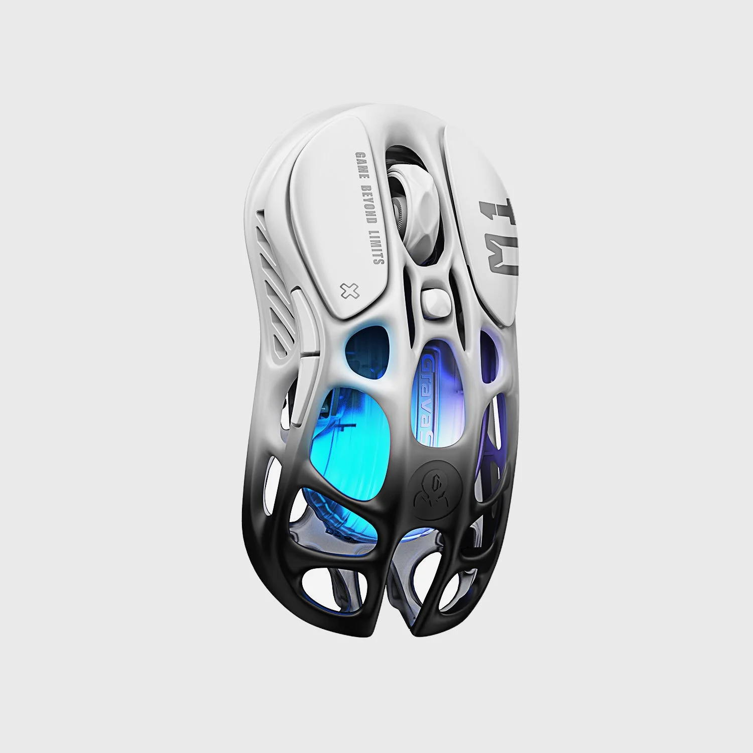 GravaStar Wireless Gaming Mouse Mercury M1 Pro (Gradient Black) - Image 2