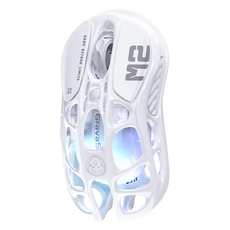 GravaStar Wireless Gaming Mouse Mercury M2 (Opaline White) - Image 2