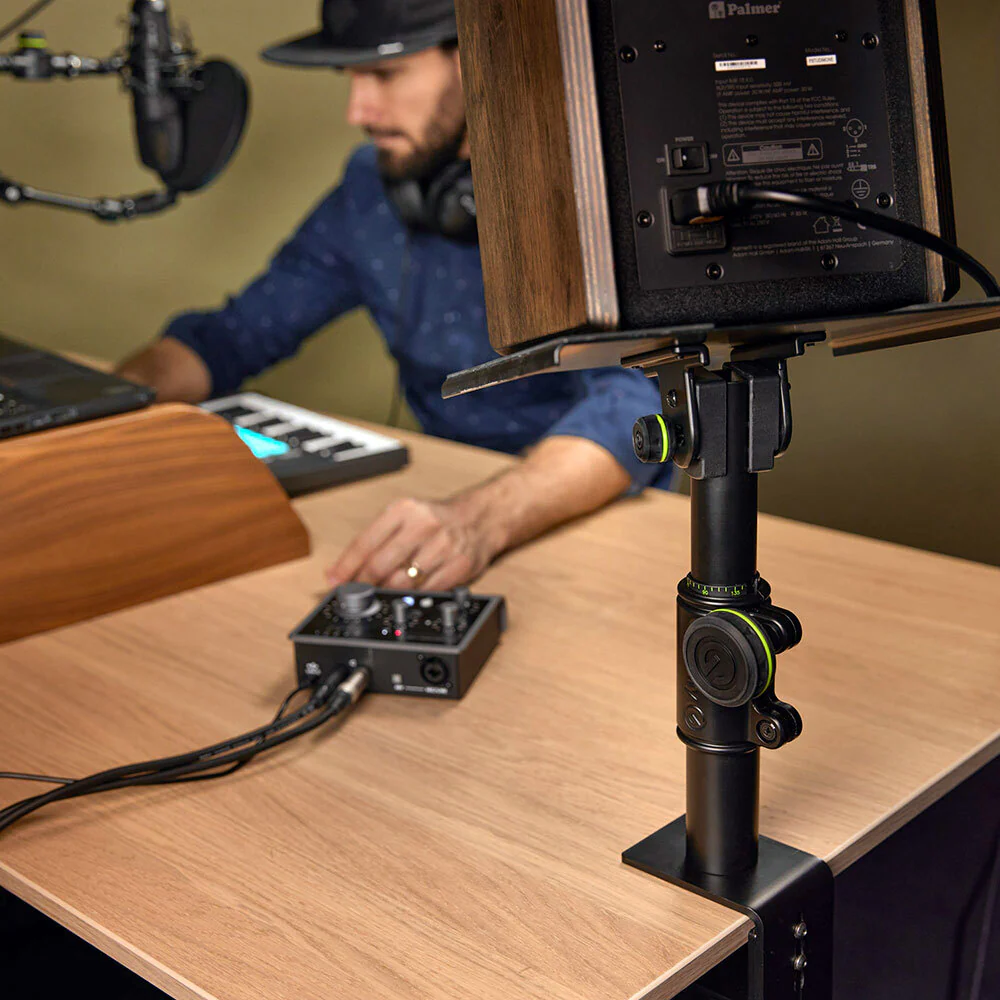 Gravity 35cm Flexible Stand with Table Clamp SP3102TM For Studio Monitor Speaker - Image 5