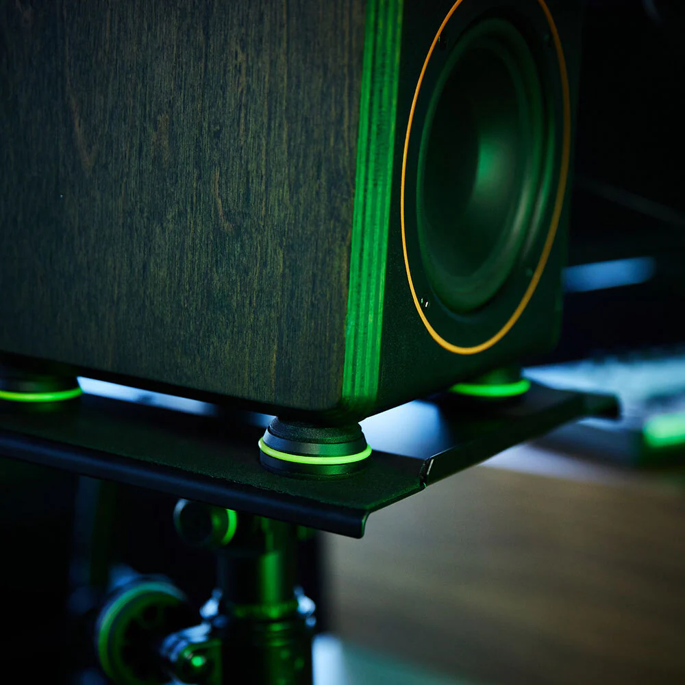 Gravity 4.2cm Absorber Pucks Base Stand For Monitor Speaker 4pc (Black) - Image 3