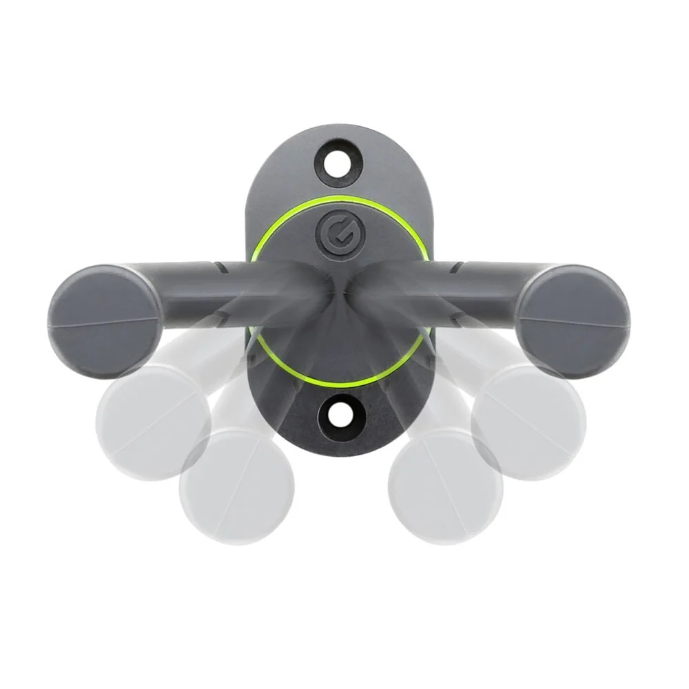 Gravity GS08WMB Universal Wall Mount Hanger For Acoustic/Electric Guitar Black - Image 2