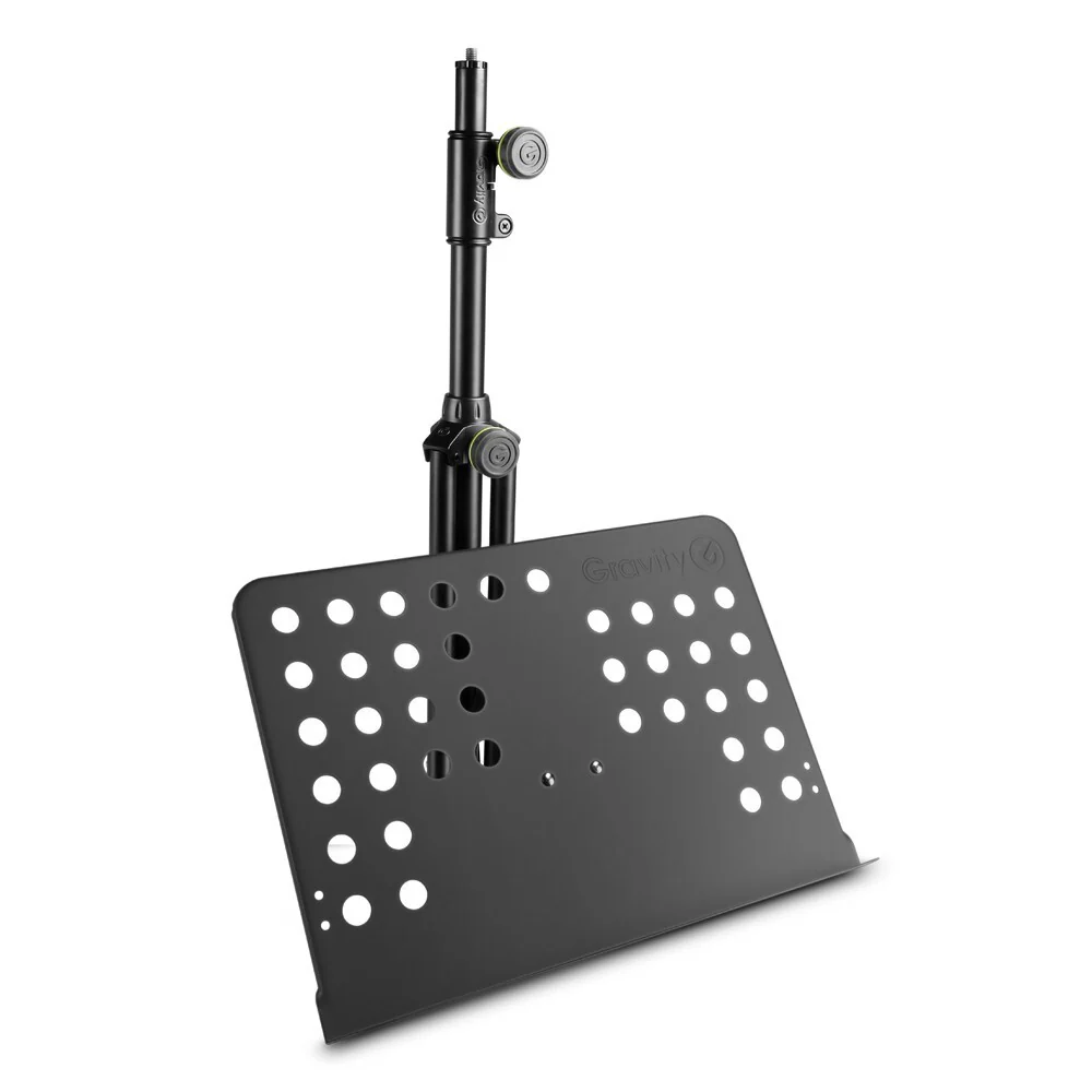 Gravity NS411 Classic Steel 120cm Music Stand Black - Image 2