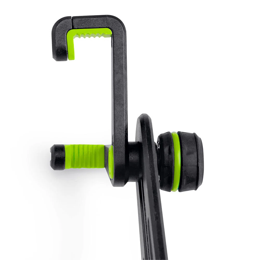 Gravity Premium Adjustable Tablet Holder Bracket For Mic Stand (Black) - Image 3