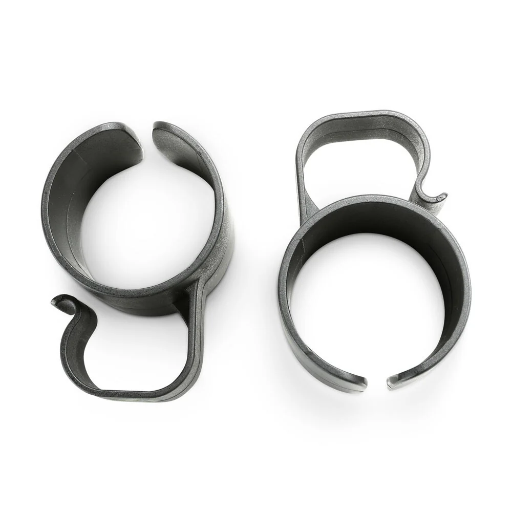 Gravity SACC35B Speaker Pole Cable Plastic Clips 35mm Tube/Stand 2pc (Black) - Image 2