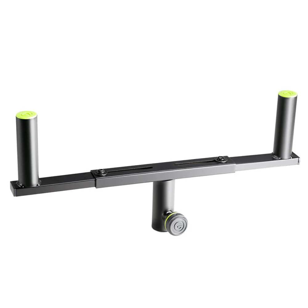 Gravity SAT36B Adjustable 49cm Steel T-Bar Holder Mount For Speaker Stand Black - Image 2