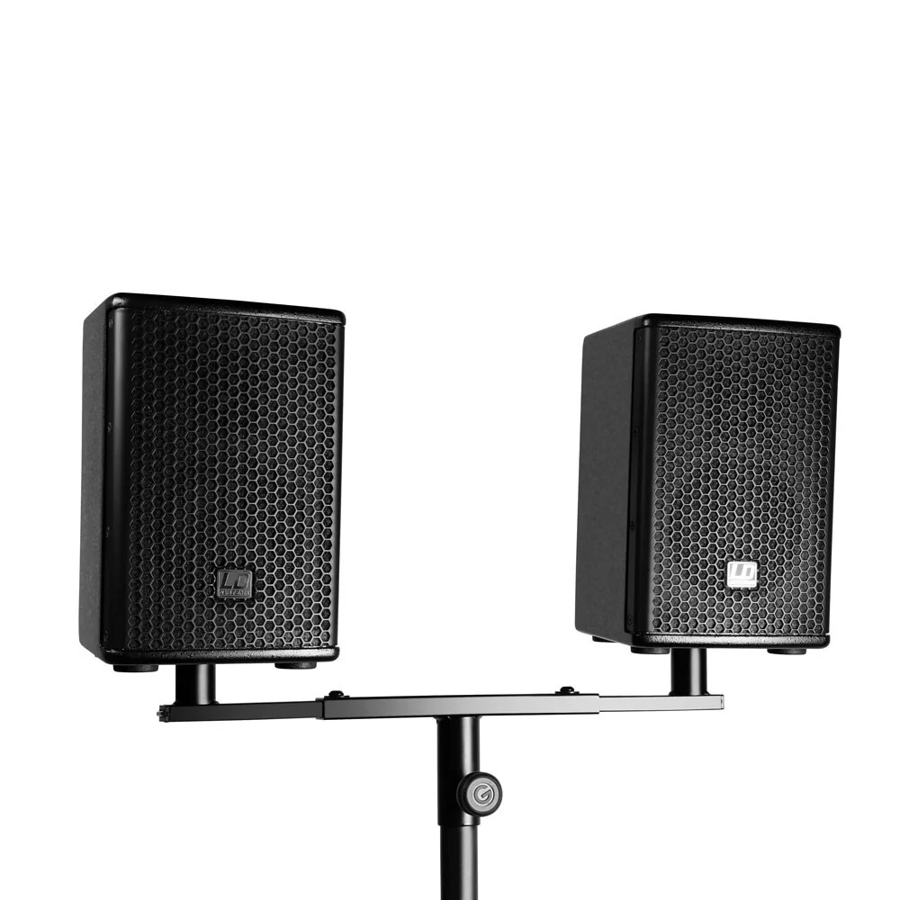 Gravity SAT36B Adjustable 49cm Steel T-Bar Holder Mount For Speaker Stand Black - Image 3