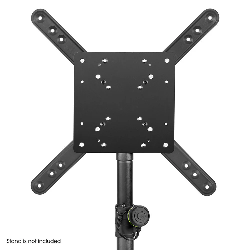 Gravity SAVESA LCD TV Monitor Mount Bracket Holder Storage For 35mm Pole Black - Image 2