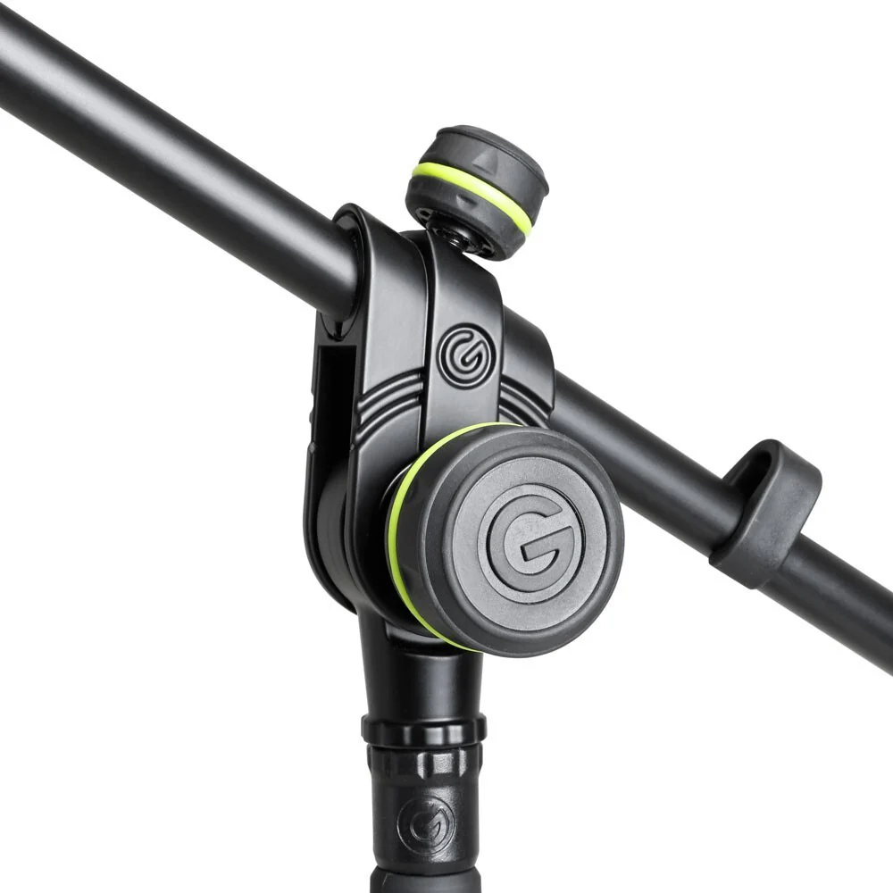 Gravity Short Mic Stand with Folding Tripod 74cm (Black) - Image 3