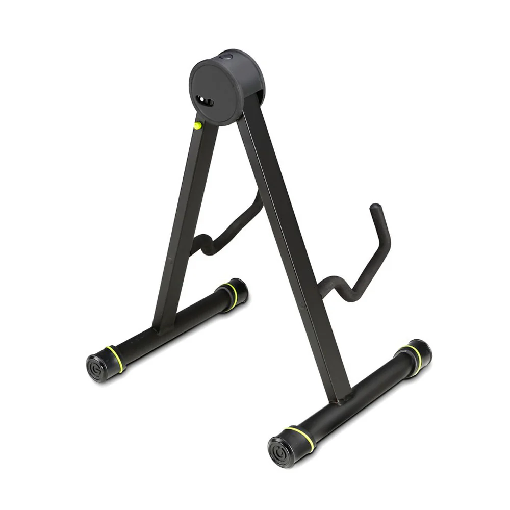 Gravity SoloG A-Frame Stand Rack Storage For Acoustic/Classical Guitar Black - Image 2