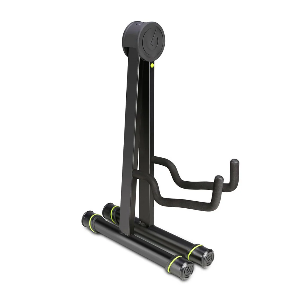 Gravity SoloG A-Frame Stand Rack Storage For Acoustic/Classical Guitar Black - Image 3