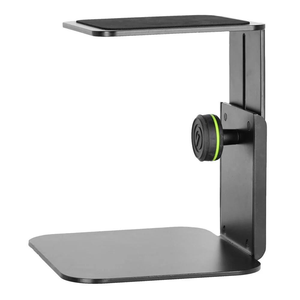 Gravity SP3102CB Compact 25cm Table Stand Storage Mount For Studio Monitor Black - Image 2