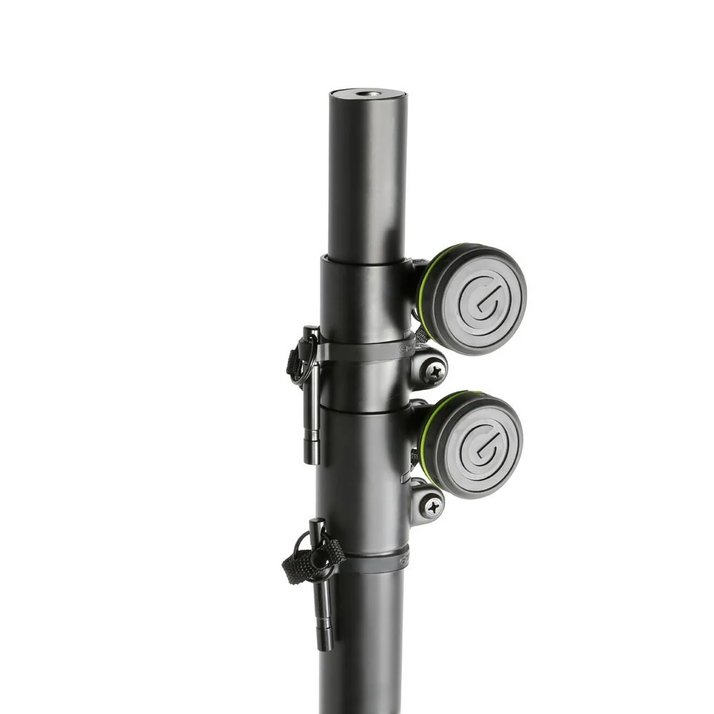 Gravity SP5522B Twin Extension 300cm Tripod Stand For Speaker (Lighting Black) - Image 3