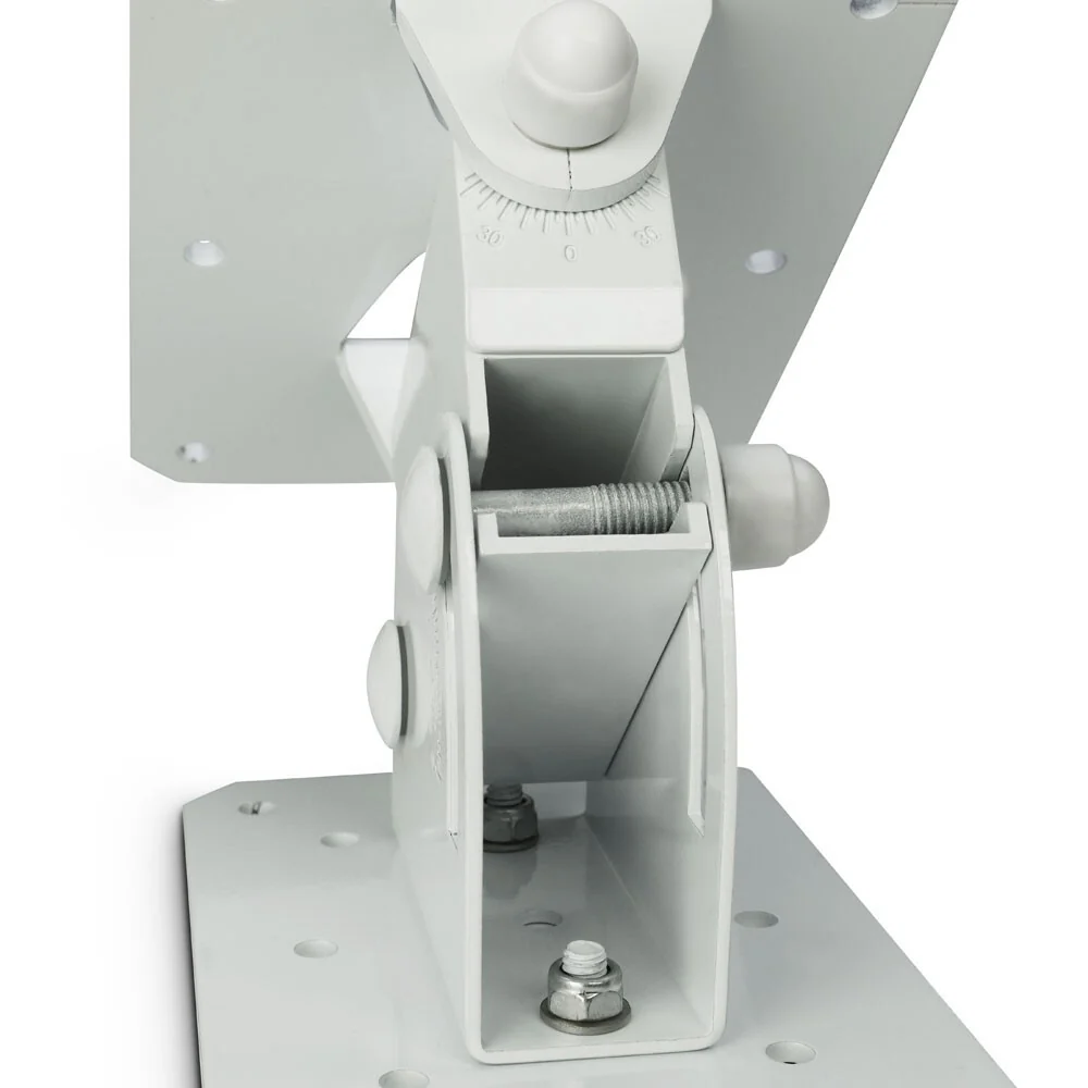Gravity SPWMBS20B Tilt and Swivel Steel Wall Mount Holder For Speaker 20KG (White) - Image 4