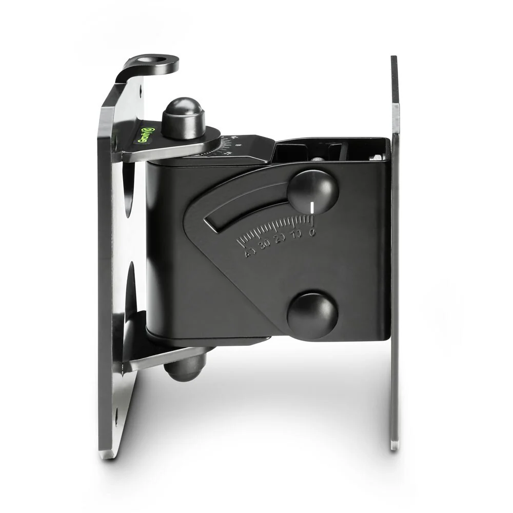 Gravity SPWMBS20B Tilt & Swivel Steel Wall Mount Holder For Speaker 20KG Black - Image 2