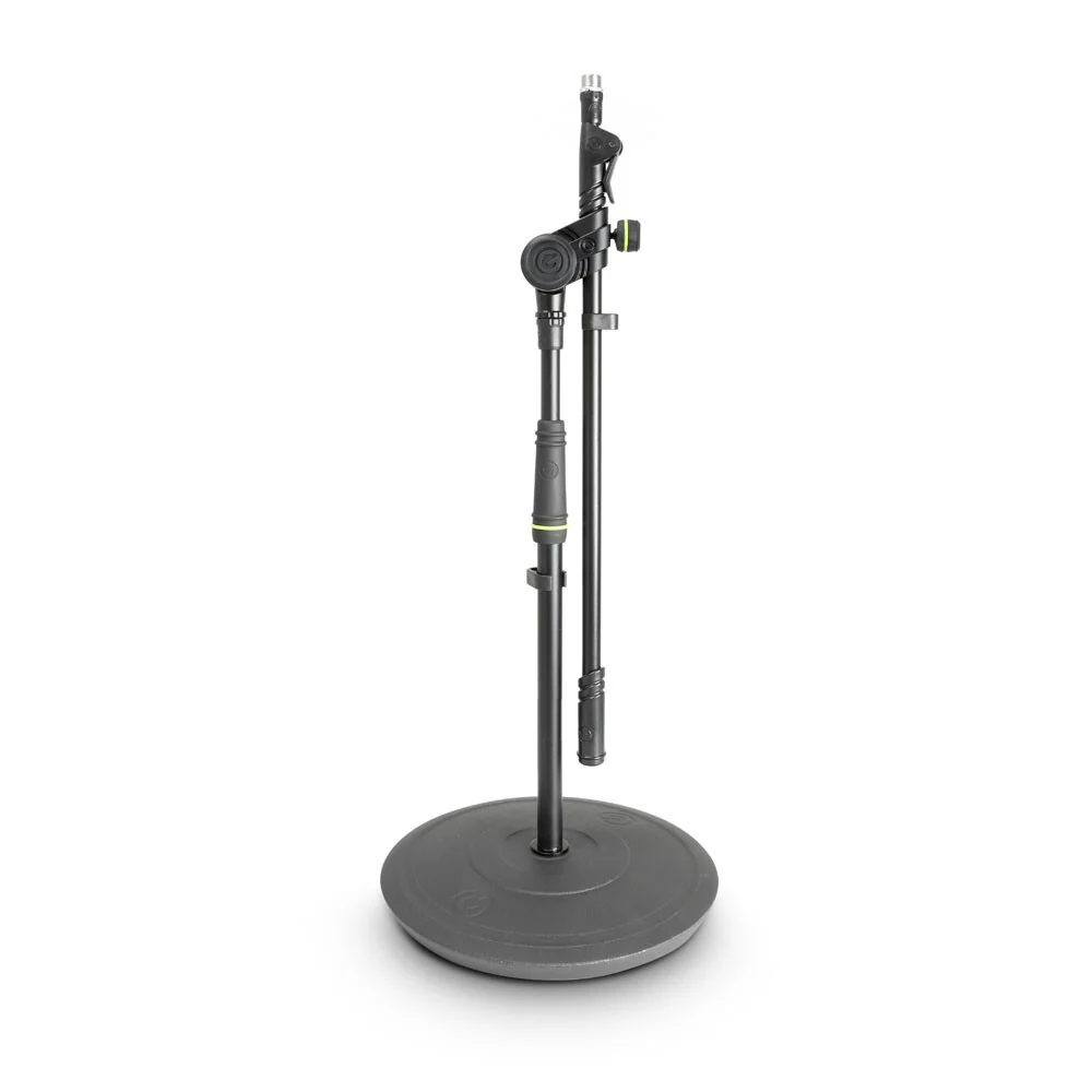 Gravity Steel Microphone Stand 73cm with Telescopic Boom (Black) - Image 2