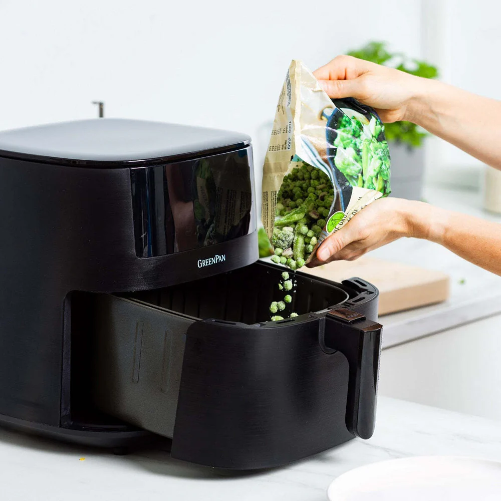 GreenPan Bistro 1 Basket Electric Airfryer Home Benchtop Kitchen Cookware - Image 5