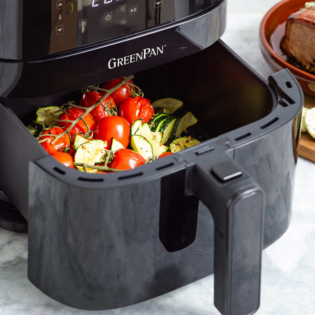 GreenPan Bistro 1 Basket Electric Airfryer Home Benchtop Kitchen Cookware - Image 7