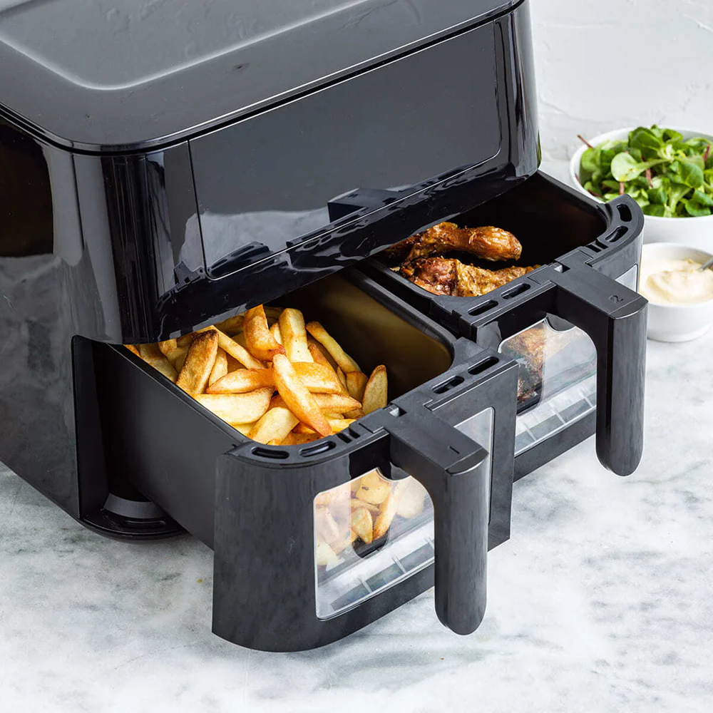 GreenPan Bistro 2 Baskets Electric Airfryer Home Benchtop Kitchen Cookware - Image 5