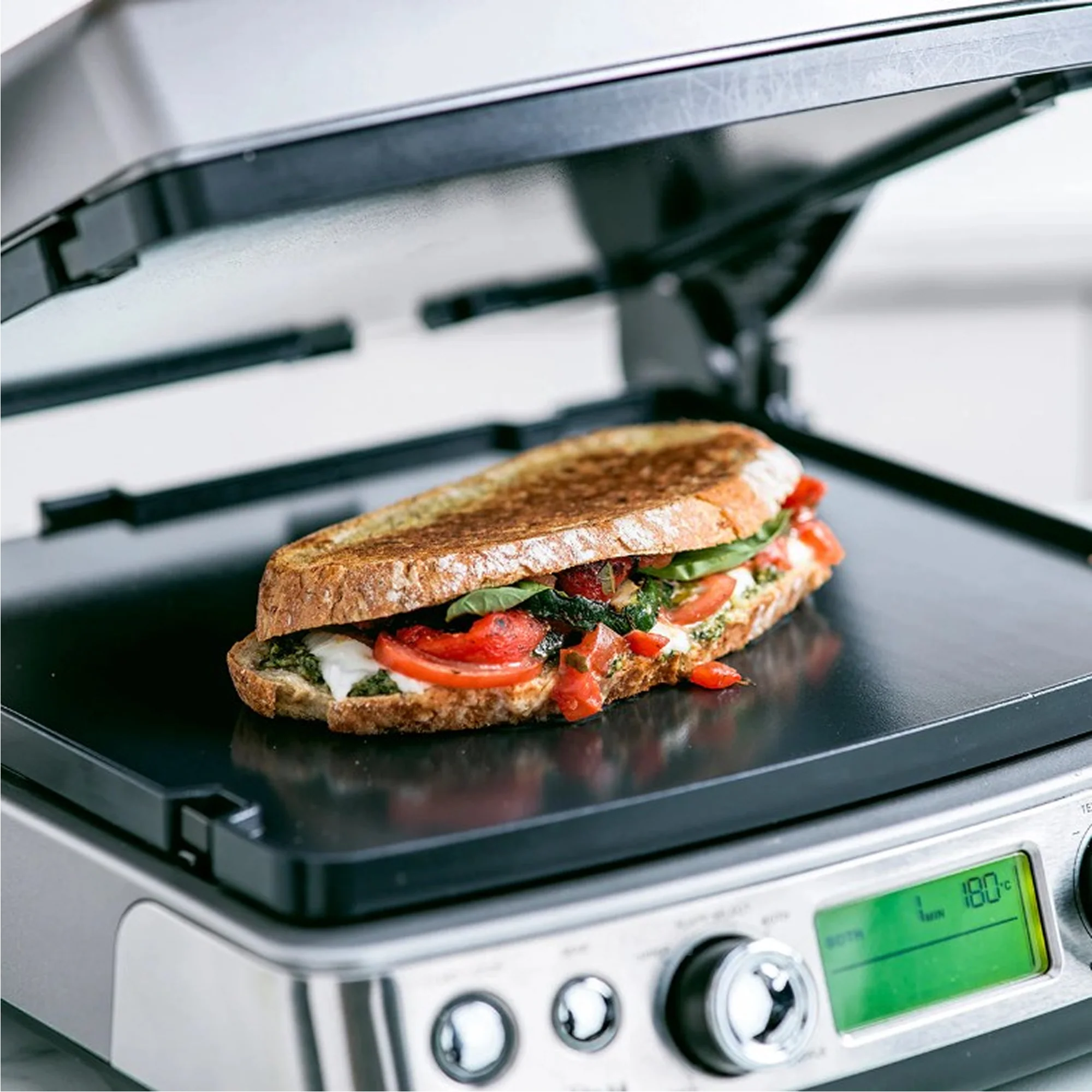 Greenpan Stainless Steel Contact Grill - Image 4
