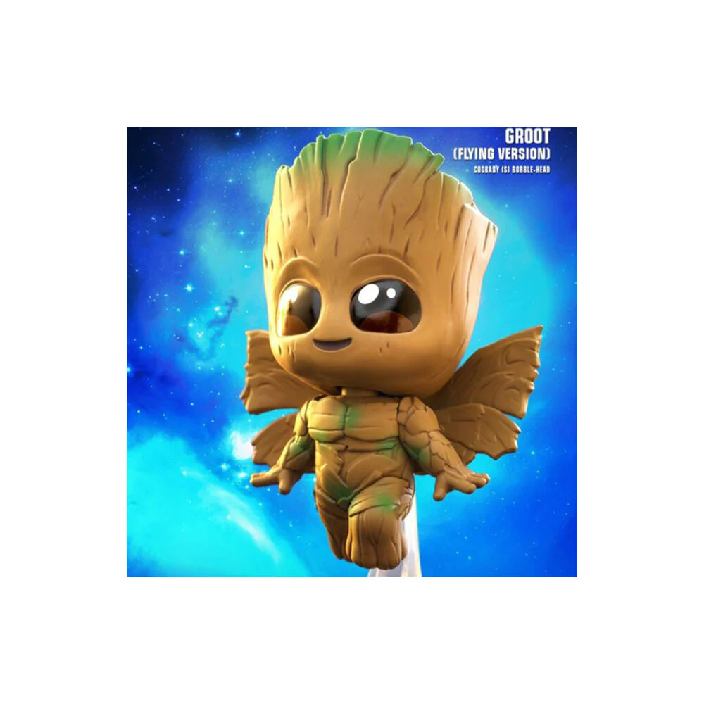 Guardians Galaxy Vol 3 Groot Flying Cosbaby Display Movie Hero Action Figure Toy - Image 3