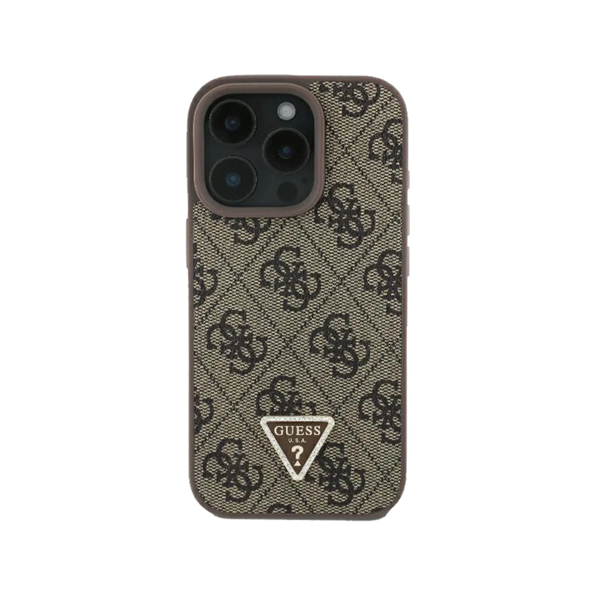 Guess 4G Diamond Edition Phone Case - iPhone 16 Pro (Brown) - Image 3