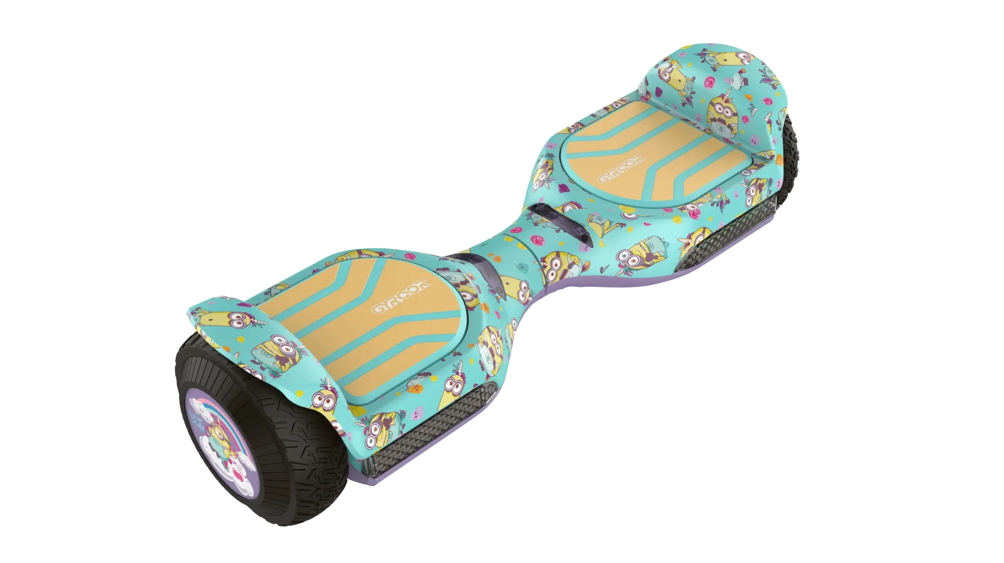GYROOR Minions G13 Hoverboard (Green) - Image 6