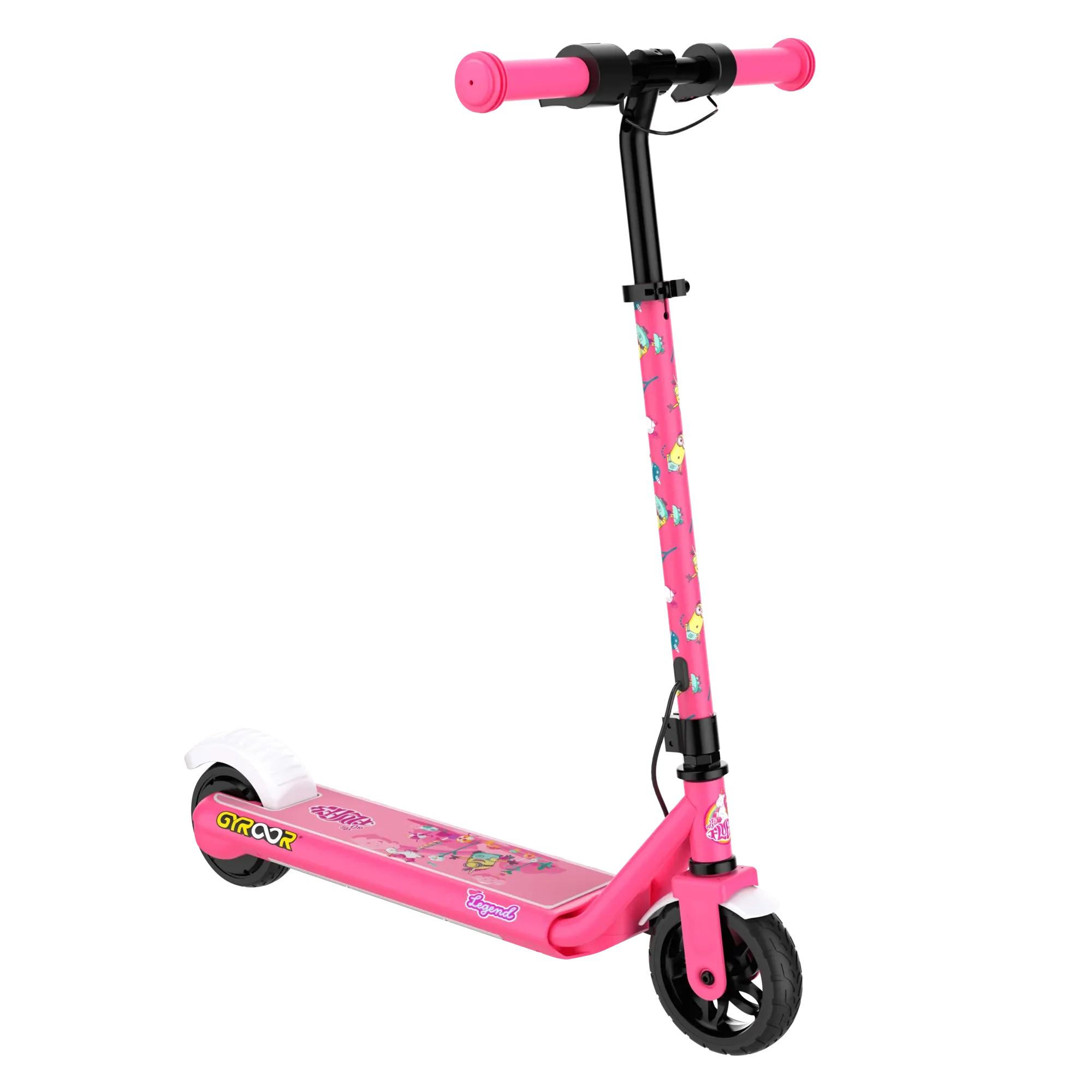 GYROOR Minions H30 Max Kids Scooter (Pink) - Image 3