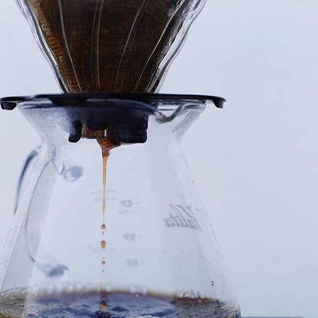 Hario Glass V60 Dripper - 2 Cup / Black - Image 4