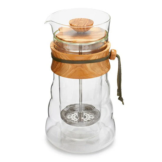 Hario Olive Wood Cafe Press - Image 2