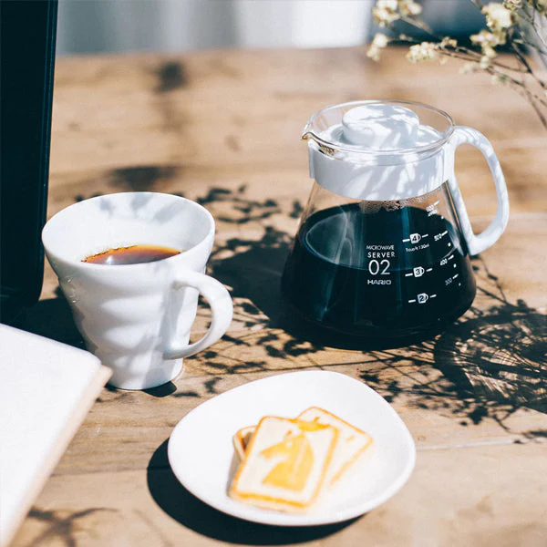 Hario V60 Ceramic Pour Over Set - White - Image 4