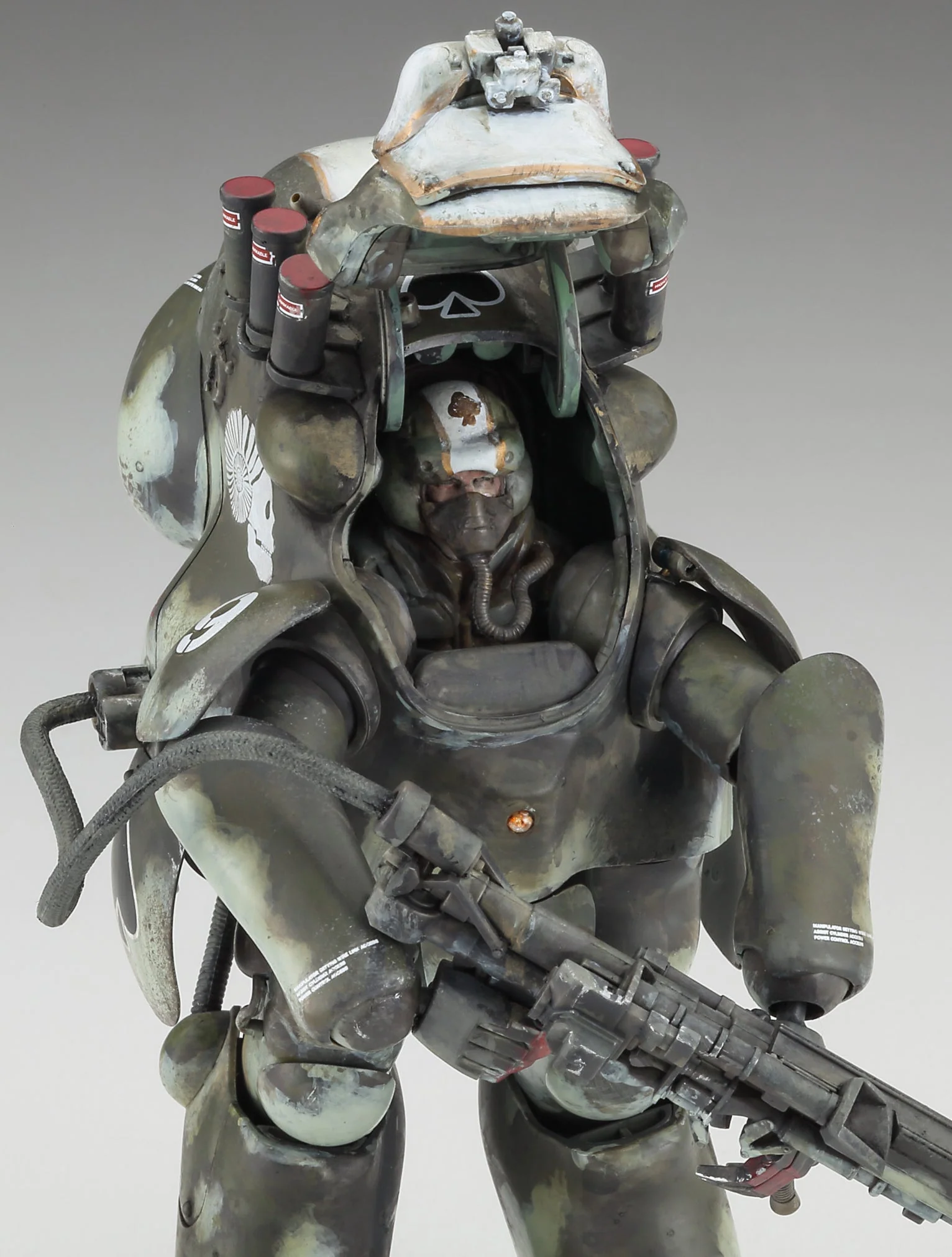 Hasegawa 1/20 Robot Battle V (Five) Maschinen Krieger MK44 Ausf.G-6 Gold Knight - Image 3