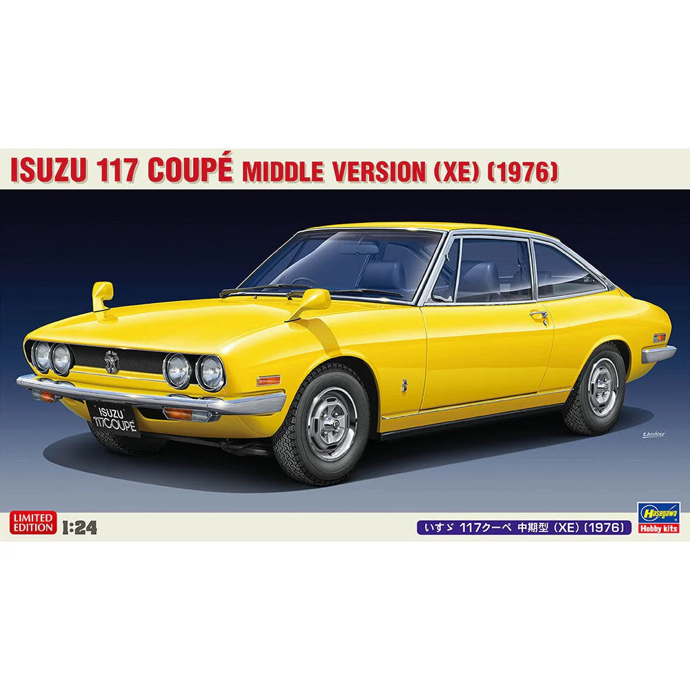 Hasegawa 1/24 Isuzu 117 Coupe Middle Version (XE) (1976) - Image 4