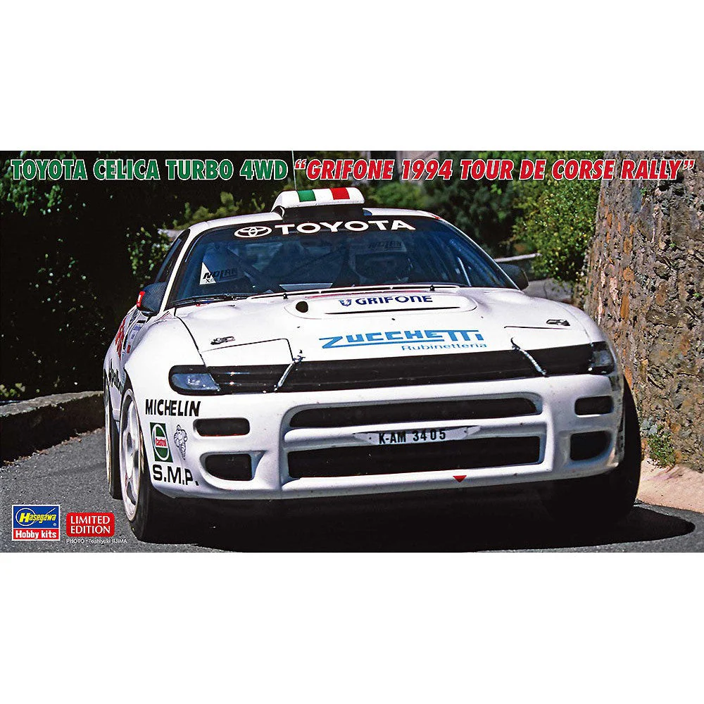 Hasegawa 1/24 Toyota Celica Turbo 4WD ''Grifone 1994 Tour De Corse Rally'' - Image 2