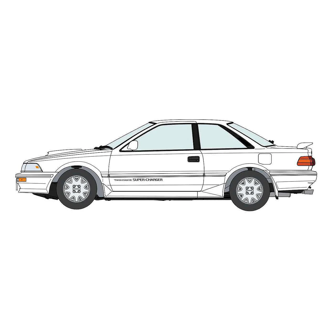 Hasegawa 1/24 Toyota Corolla Levin AE92 GTZ Early Version - Image 3